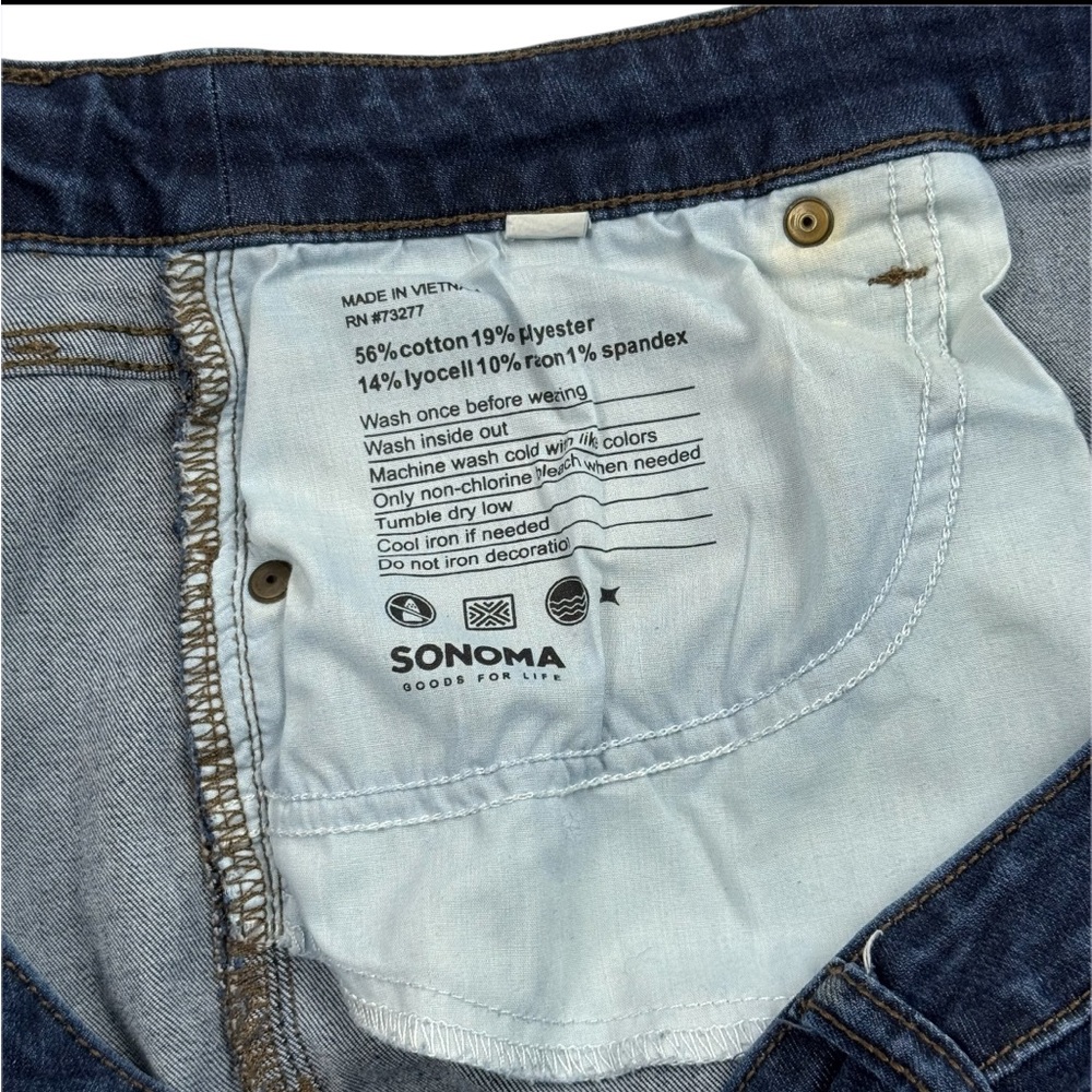 Sonoma Denim Capri Jeans 18 W - Picture 10 of 10